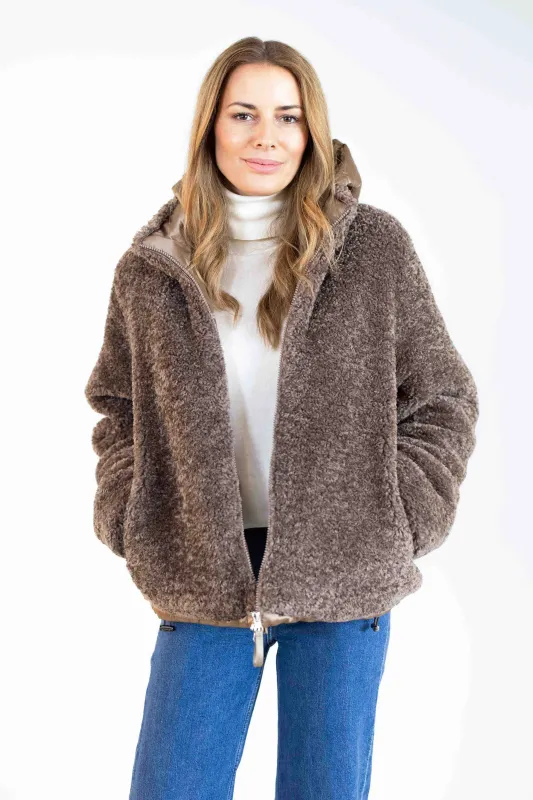 WEGA Green Wendbare Jacke MAVENTA